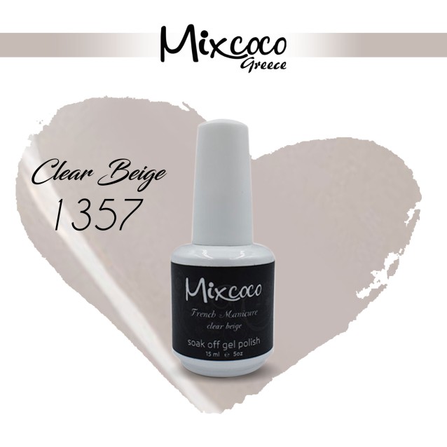Mixcoco French Manicure Clear Beige 15ml