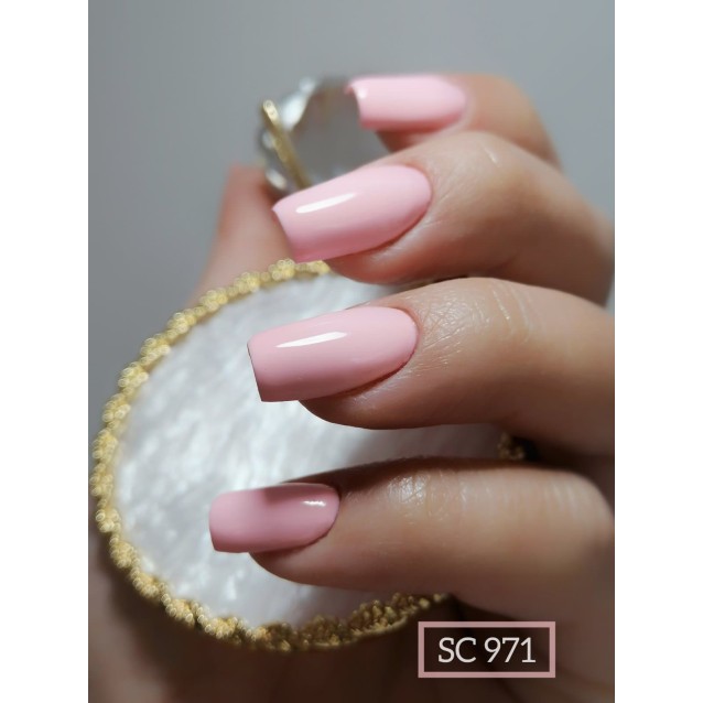 Mixcoco Ημιμόνιμο Βερνίκι Νυχιών SC 971 Ροζ Ανοιχτό 15ml