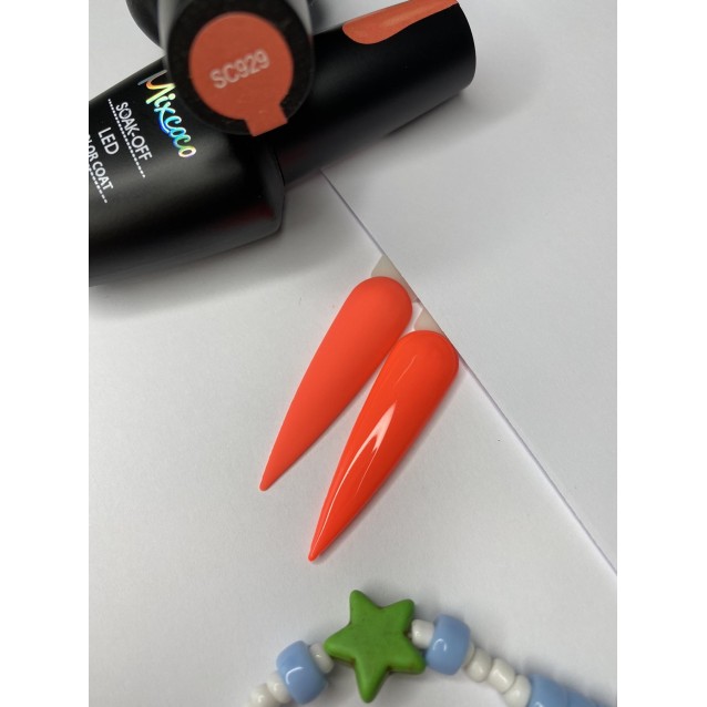 Mixcoco Ημιμόνιμο Βερνίκι Νυχιών SC 929 Κοραλί Έντονο 15ml