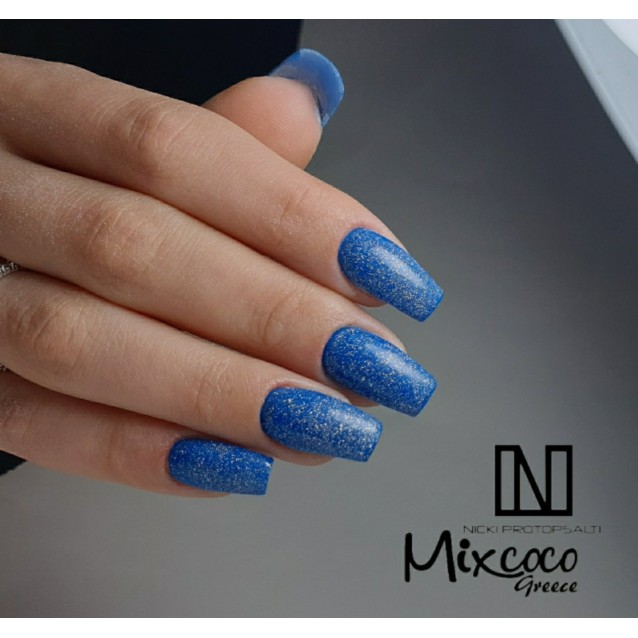 Mixcoco Ημιμόνιμο Βερνίκι Νυχιών MS 1191 Μπλε Ρουά 15ml