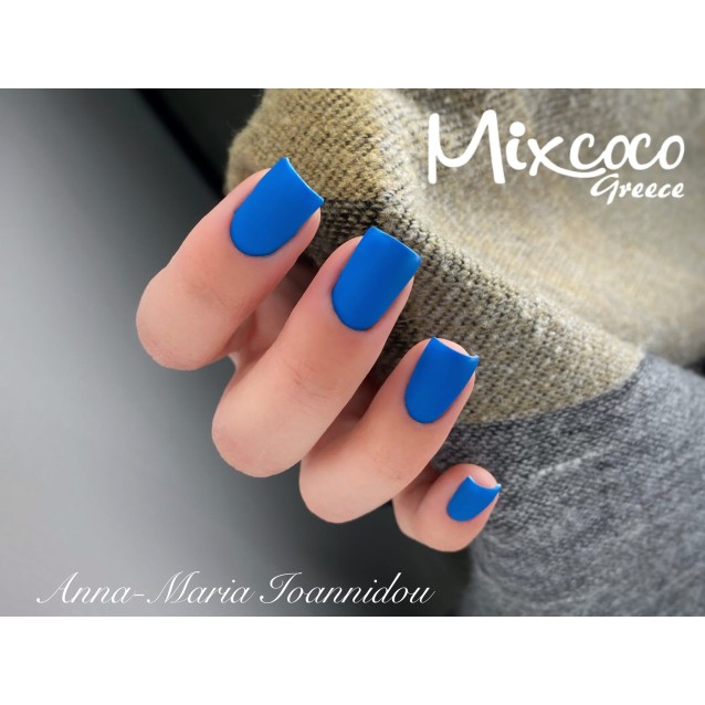Mixcoco Ημιμόνιμο Βερνίκι Νυχιών MS 1191 Μπλε Ρουά 15ml