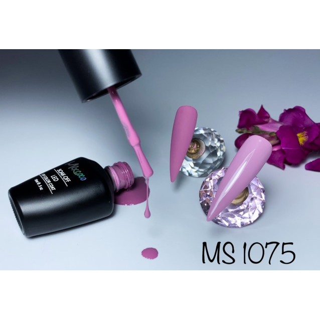 Mixcoco Ημιμόνιμο Βερνίκι Νυχιών MS 1075 Θερμό Λιλά 15ml