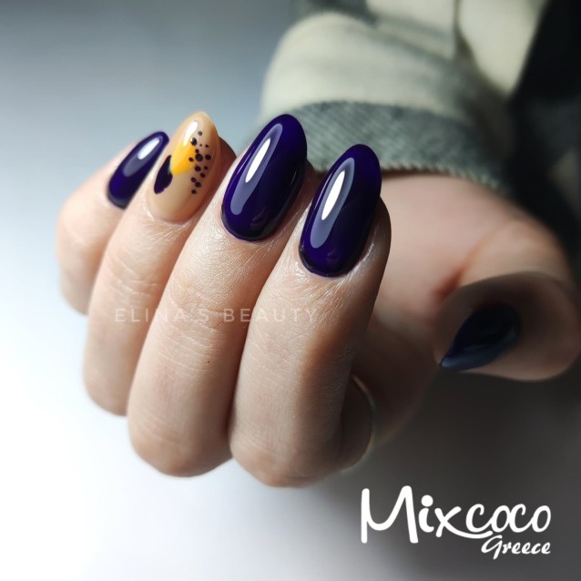 Mixcoco Ημιμόνιμο Βερνίκι Νυχιών WS 350 Μπλε Βιολετί 15ml