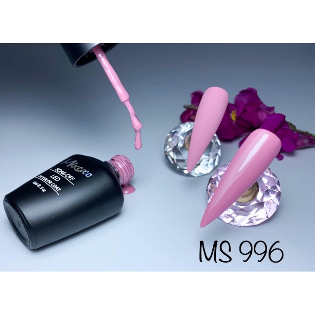 Mixcoco Ημιμόνιμο Βερνίκι Νυχιών MS 996 Φθινοπωρινό Ροζ 15ml