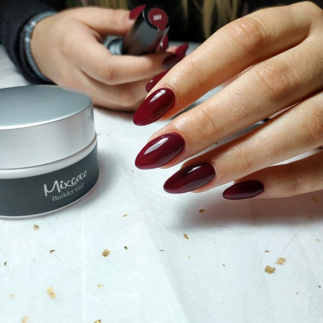 Mixcoco Ημιμόνιμο Βερνίκι Νυχιών JJ 07 Βουργουνδί 15ml