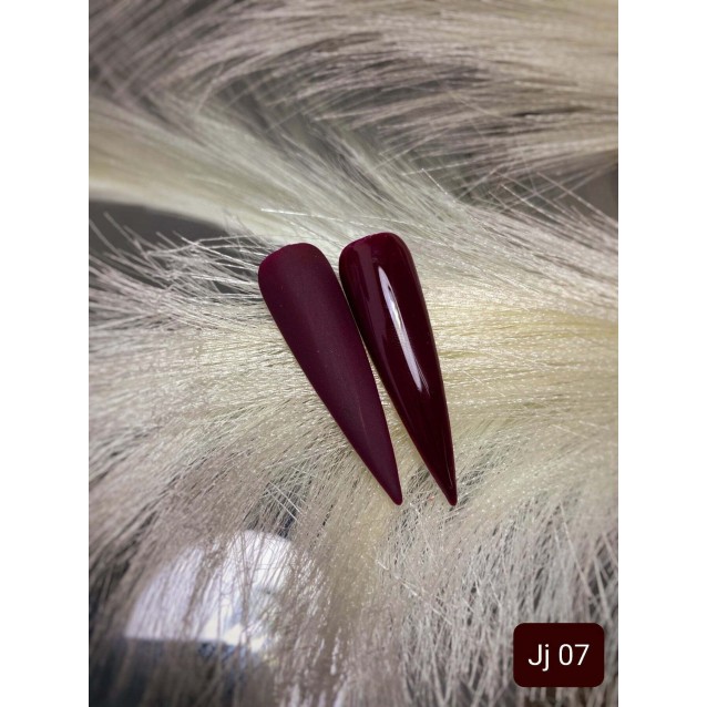 Mixcoco Ημιμόνιμο Βερνίκι Νυχιών JJ 07 Βουργουνδί 15ml