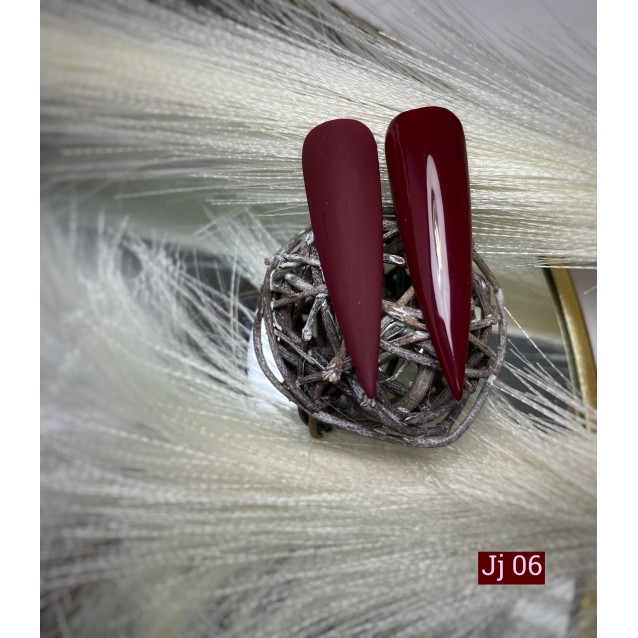 Mixcoco Ημιμόνιμο Βερνίκι Νυχιών JJ 06 Μπορντό 15ml