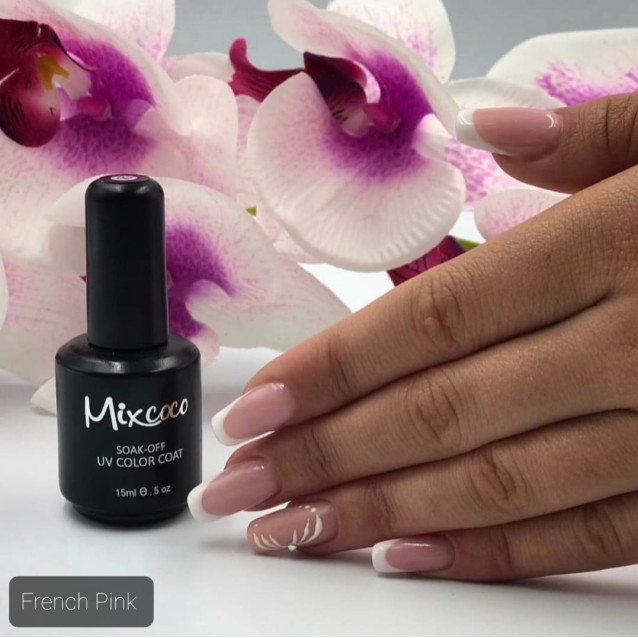 Mixcoco Ημιμόνιμο Βερνίκι Νυχιών French Pink French Manicure 15ml