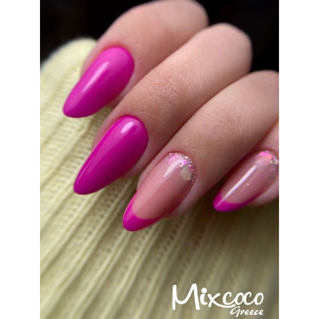 Mixcoco Ημιμόνιμο Βερνίκι Νυχιών SC 504 Φούξια Μωβ 15ml