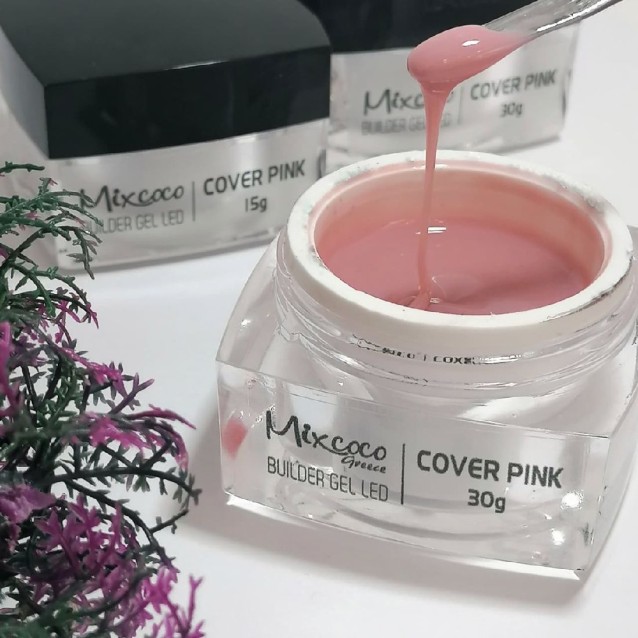 Mixcoco Builder Gel Χτισίματος Cover Pink 30gr