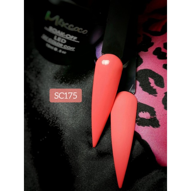 Mixcoco Ημιμόνιμο Βερνίκι Νυχιών SC 175 Fluo Κοραλί 15ml
