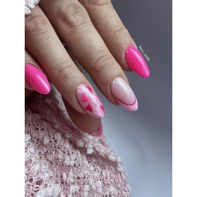 Mixcoco Ημιμόνιμο Βερνίκι Νυχιών SC 036 Fluo Φούξια 15ml