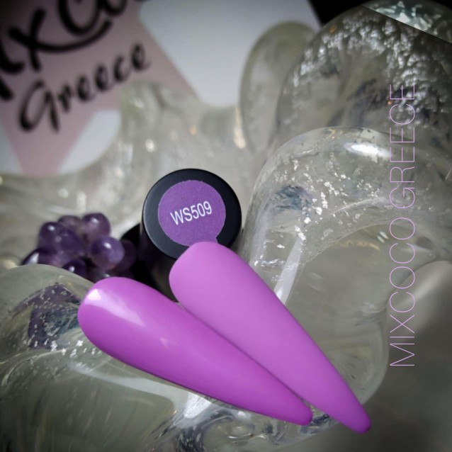 Mixcoco Ημιμόνιμο Βερνίκι Νυχιών WS 509 Μωβ Ορχιδέας 15ml