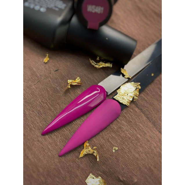 Mixcoco Ημιμόνιμο Βερνίκι Νυχιών WS 481 Ματζέντα 15ml