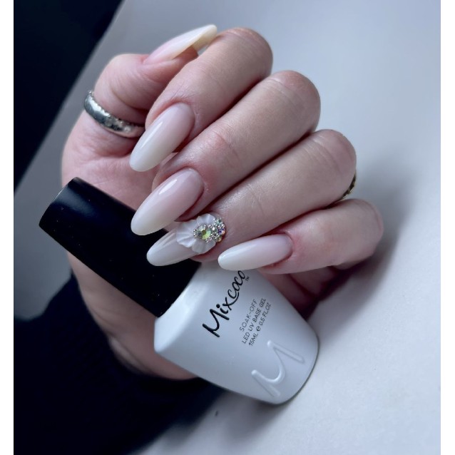 Mixcoco Rubber Base Διάφανη Βάση Καουτσούκ 15ml