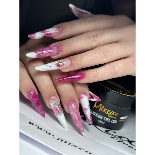 Mixcoco Poly gel Λευκό 60ml