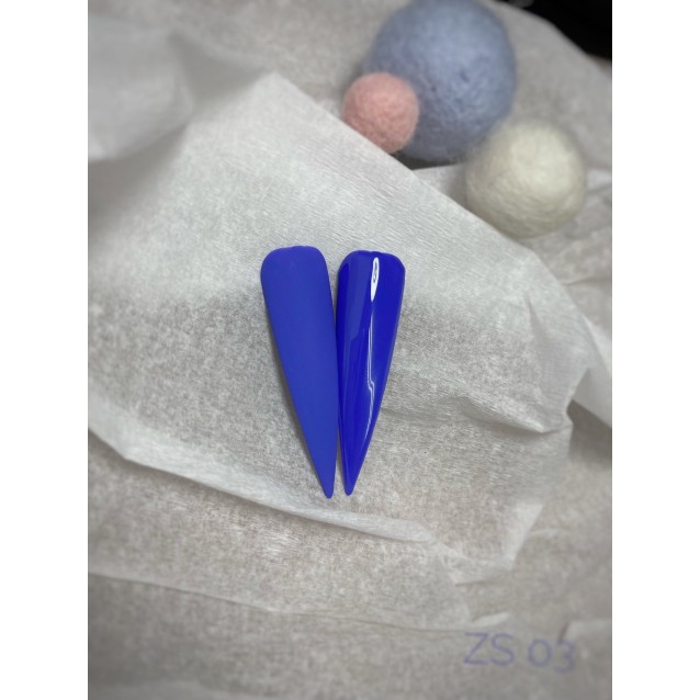 Mixcoco Ημιμόνιμο Βερνίκι Νυχιών ZS 003 Purple Flavor Μπλε Μωβ Ανοιχτό 15ml