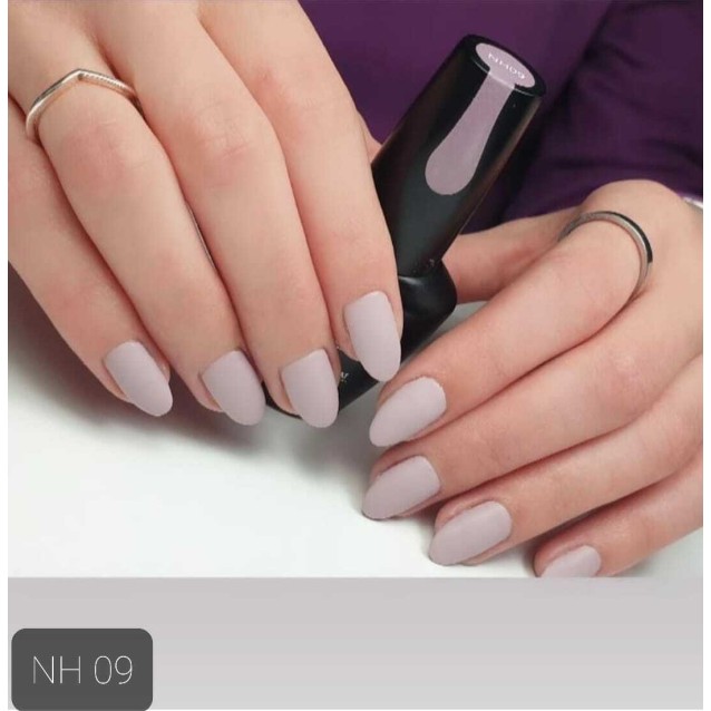 Mixcoco Ημιμόνιμο Βερνίκι Νυχιών NH 009 Grey Flavor Ροζ Μωβ Σκούρο 15ml