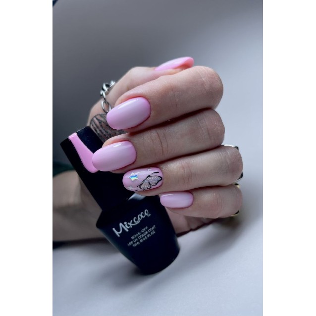 Mixcoco Ημιμόνιμο Βερνίκι Νυχιών LF 001 Ροζ 15ml