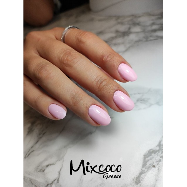 Mixcoco Ημιμόνιμο Βερνίκι Νυχιών FS 001 Ροζ Απαλό 15ml