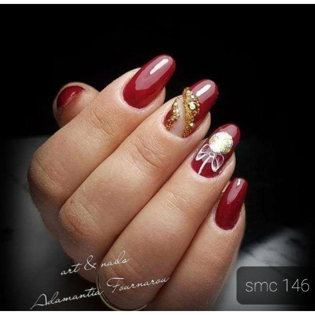 Mixcoco Ημιμόνιμο Βερνίκι Νυχιών SMC 146 Μπορντό Ανοιχτό 15ml