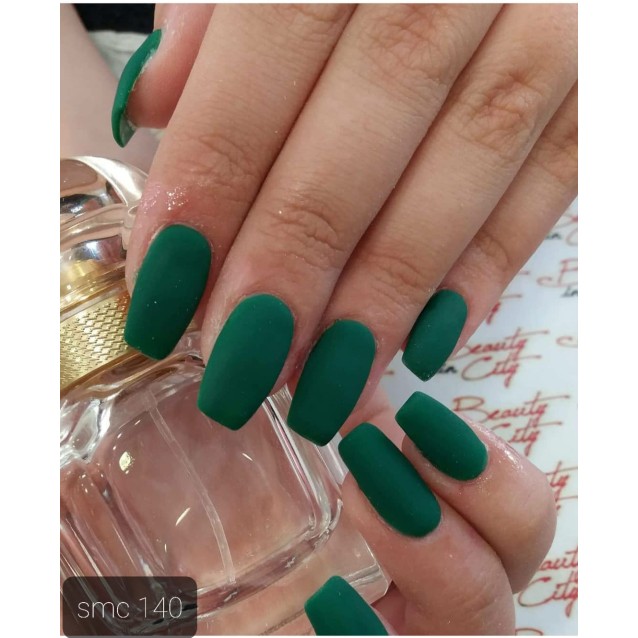 Mixcoco Ημιμόνιμο Βερνίκι Νυχιών SMC 140 Πράσινο Σκούρο 15ml