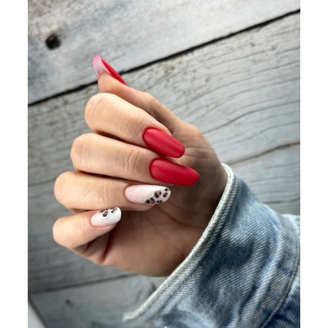 Mixcoco Ημιμόνιμο Βερνίκι Νυχιών SMC 111 Βαθύ Κόκκινο 15ml