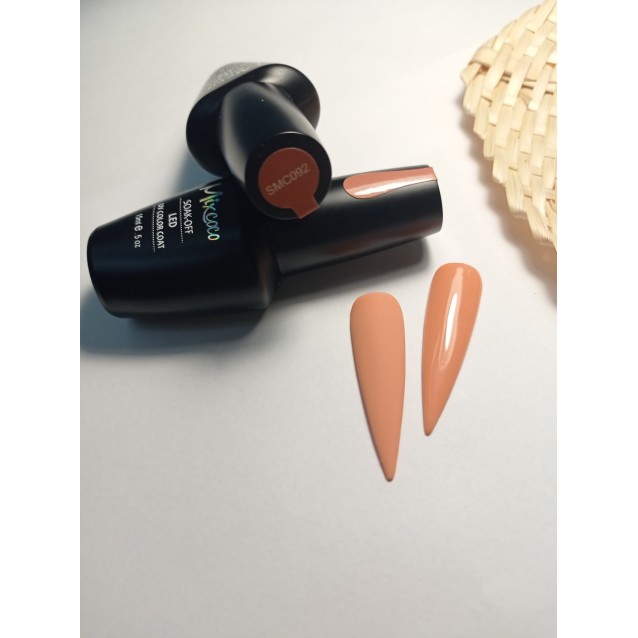 Mixcoco Ημιμόνιμο Βερνίκι Νυχιών SMC 092 Μπεζ Σομόν 15ml