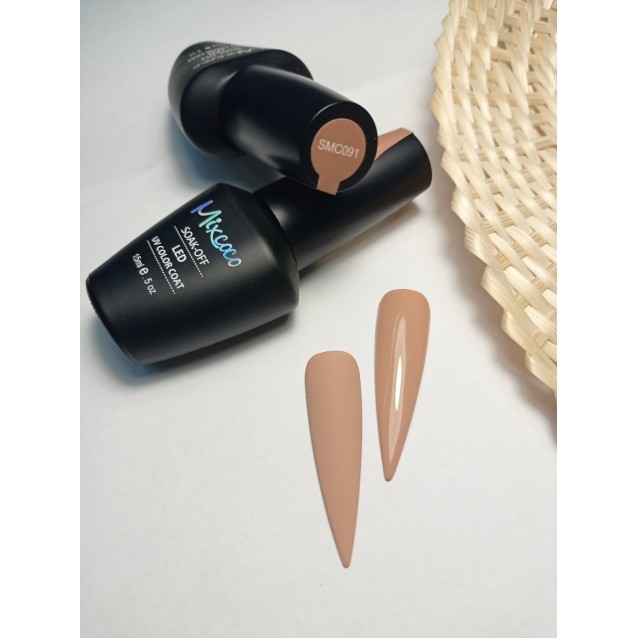Mixcoco Ημιμόνιμο Βερνίκι Νυχιών SMC 091 Tης Μόκας 15ml