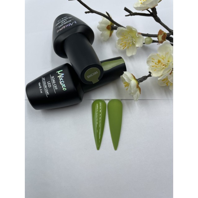 Mixcoco Ημιμόνιμο Βερνίκι Νυχιών SMC 085 Λαδί Έντονο 15ml