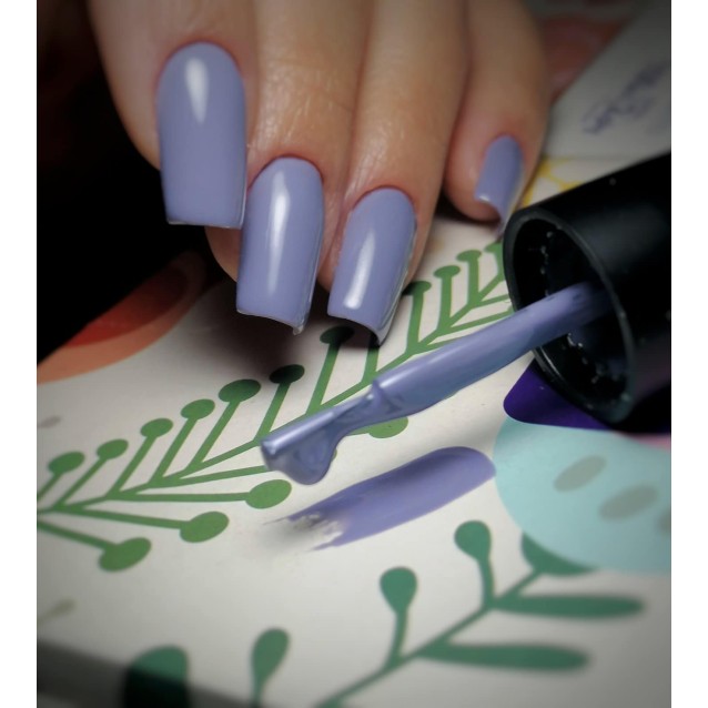 Mixcoco Ημιμόνιμο Βερνίκι Νυχιών SMC 068 Μουντό Μωβ 15ml