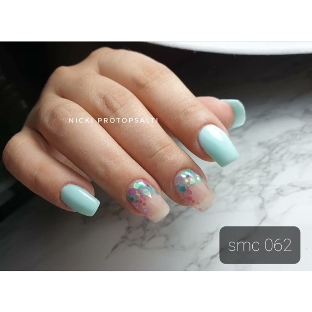 Mixcoco Ημιμόνιμο Βερνίκι Νυχιών SMC 062 Άκουα 15ml