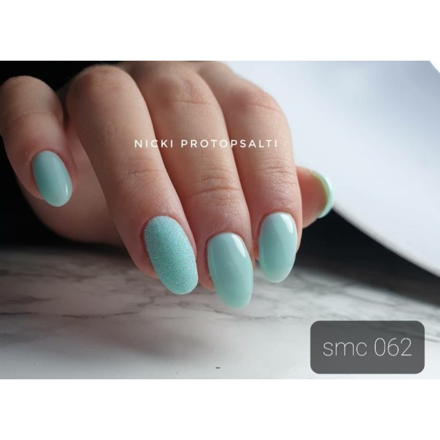 Mixcoco Ημιμόνιμο Βερνίκι Νυχιών SMC 062 Άκουα 15ml