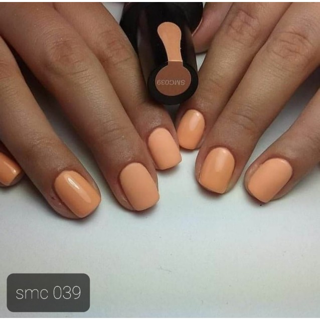 Mixcoco Ημιμόνιμο Βερνίκι Νυχιών SMC 039 Ροδακινί Παστέλ 15ml