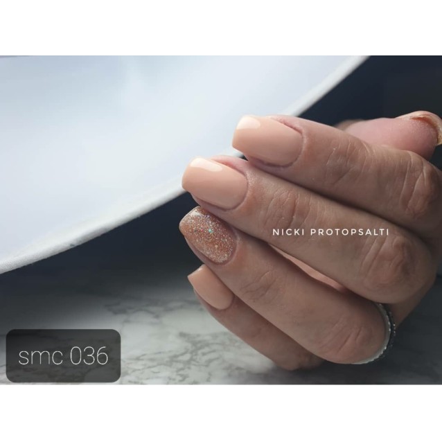 Mixcoco Ημιμόνιμο Βερνίκι Νυχιών SMC 036 Nude Μπεζ 15ml