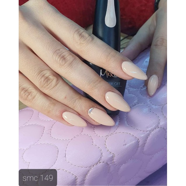 Mixcoco Ημιμόνιμο Βερνίκι Νυχιών SMC 149 Nude Μπεζ 15ml