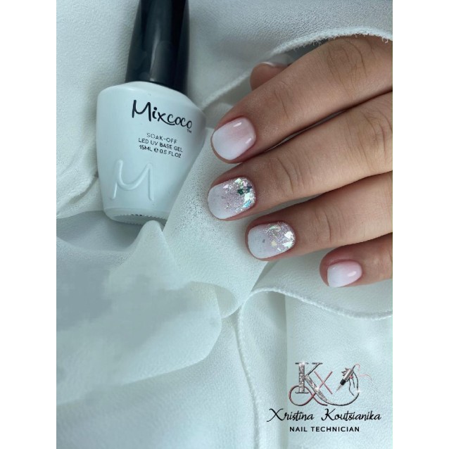 Mixcoco Rubber Base 03 Light Pink (Βάση Καουτσούκ) 15ml