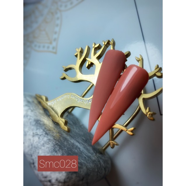 Mixcoco Ημιμόνιμο Βερνίκι Νυχιών SMC 028 Nude Σκούρο 15ml