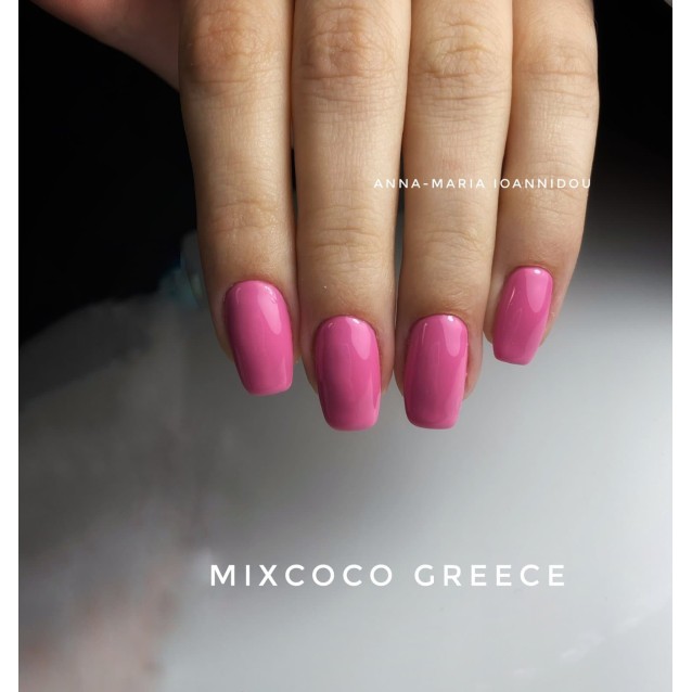 Mixcoco Ημιμόνιμο Βερνίκι Νυχιών SMC 027 Ψυχρό Ροζ 15ml