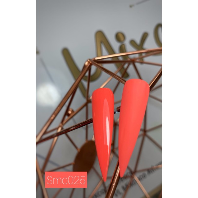 Mixcoco Ημιμόνιμο Βερνίκι Νυχιών SMC 025 Κοραλί 15ml