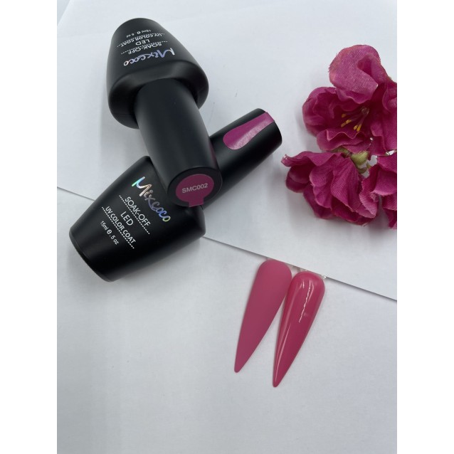 Mixcoco Ημιμόνιμο Βερνίκι Νυχιών SMC 002 Φούξια ανοιχτό 15ml