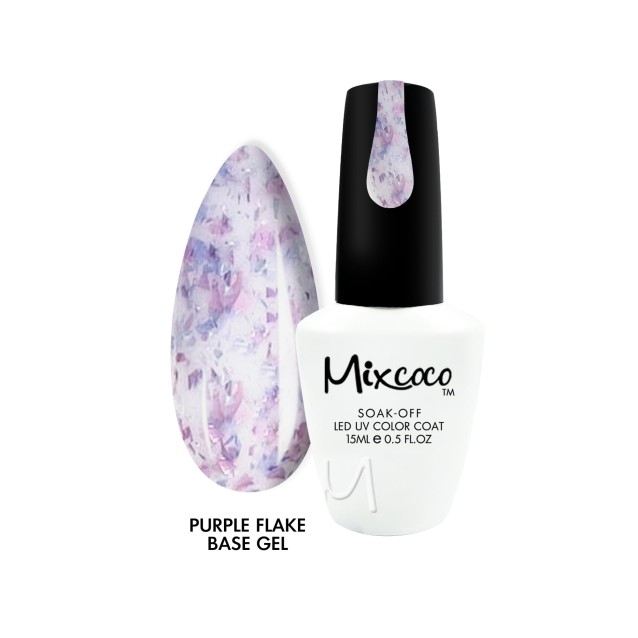 Mixcoco Flake Base Gel 11 Purple 15ml