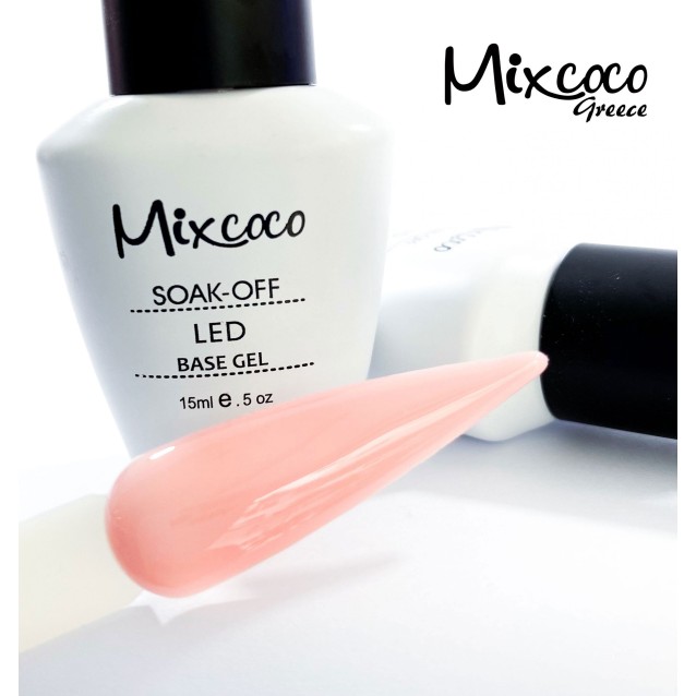 Mixcoco Rubber Base 35 Beige Βάση Καουτσούκ 15ml