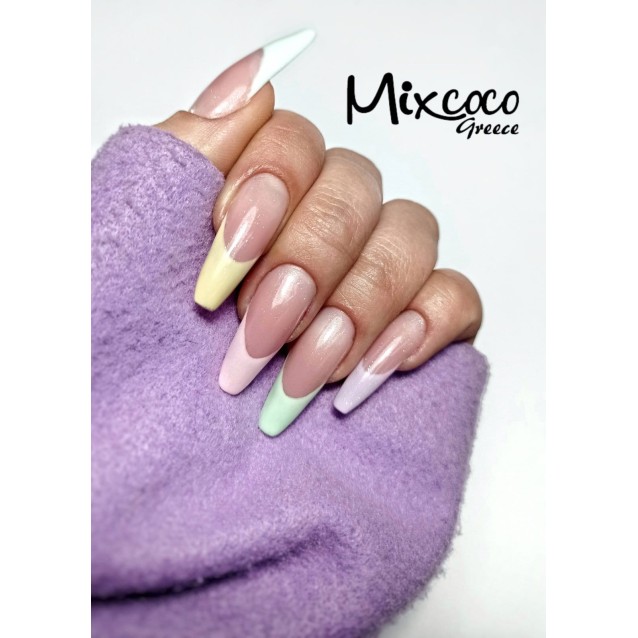 Mixcoco Ημιμόνιμο Βερνίκι Νυχιών SC 1314 Παστέλ Κίτρινο 15ml