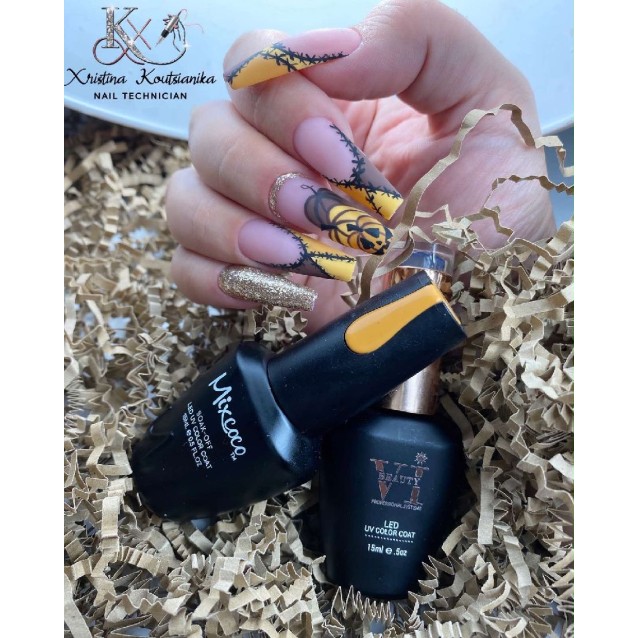 Mixcoco Ημιμόνιμο Βερνίκι Νυχιών Super Platinum Gel 578 15ml