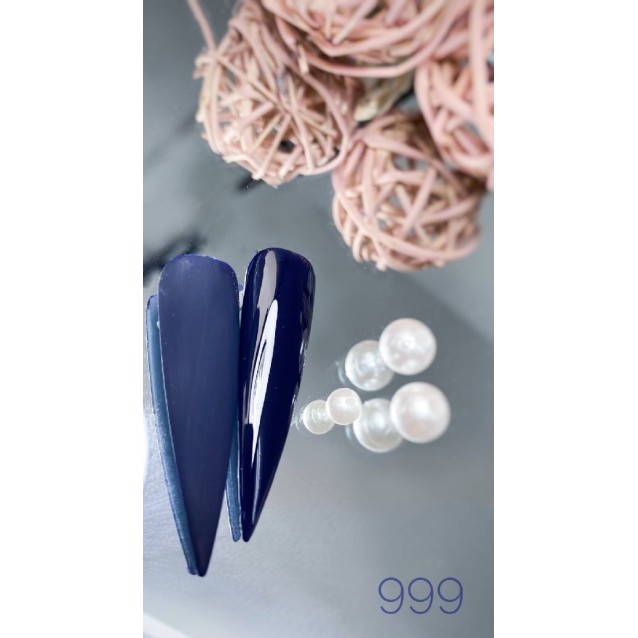 Mixcoco Ημιμόνιμο Βερνίκι Νυχιών 999  BLUE BLACK ΗΜΙΜΟΝΙΜΟ ΒΕΡΝΙΚΙ 15ml