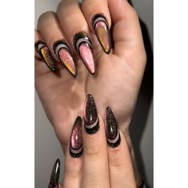 Mixcoco Ημιμόνιμο Βερνίκι Νυχιών Disco Flash Dynamic Cat Eye 12 15ml