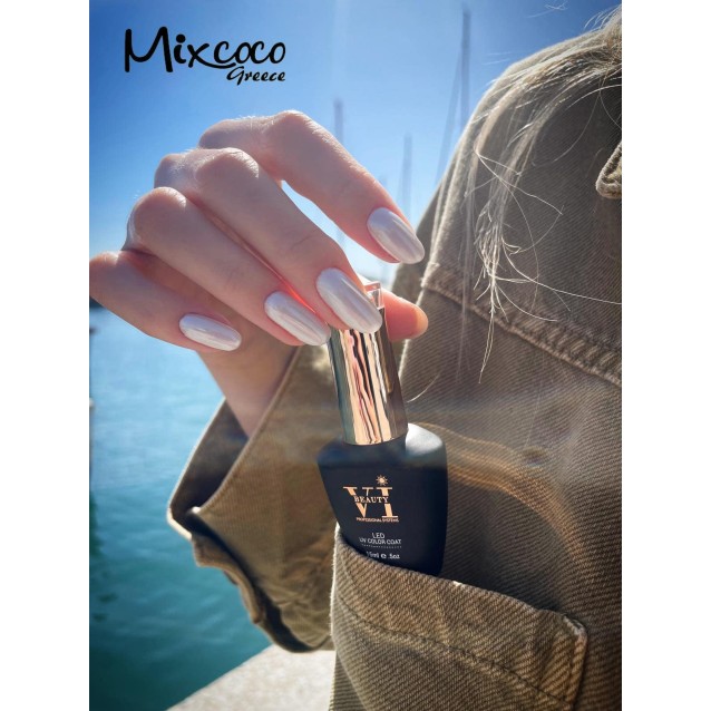 Beauty VI Ημιμόνιμο Βερνίκι Νυχιών 039 Σωμον Παστελ Ανοιχτο 15ml