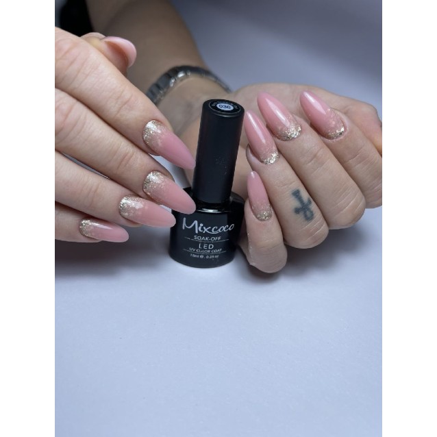 Mixcoco Ημιμόνιμο Βερνίκι Νυχιών Rock Sparkling Gel Color 36 7,5ml