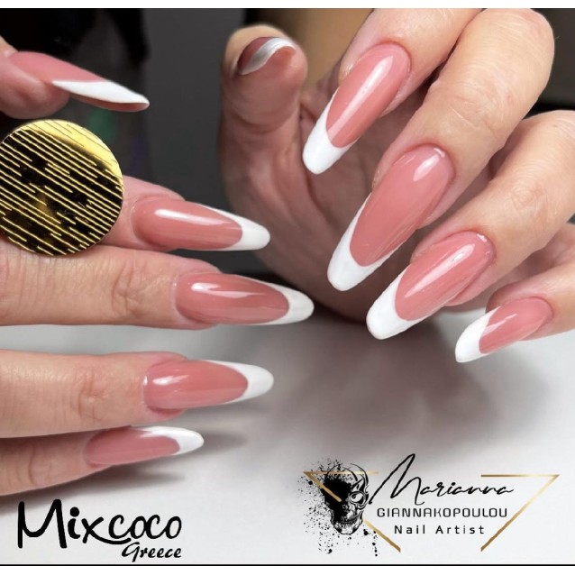 Mixcoco Ημιμόνιμο Βερνίκι Νυχιών Tan French Color French Manicure 15ml